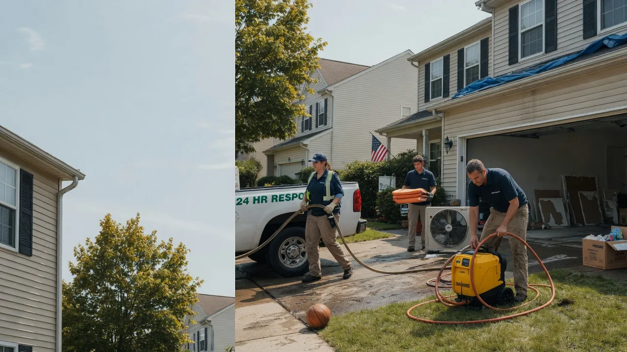 Emergency Water Damage Restoration in Jefferson, MD near me